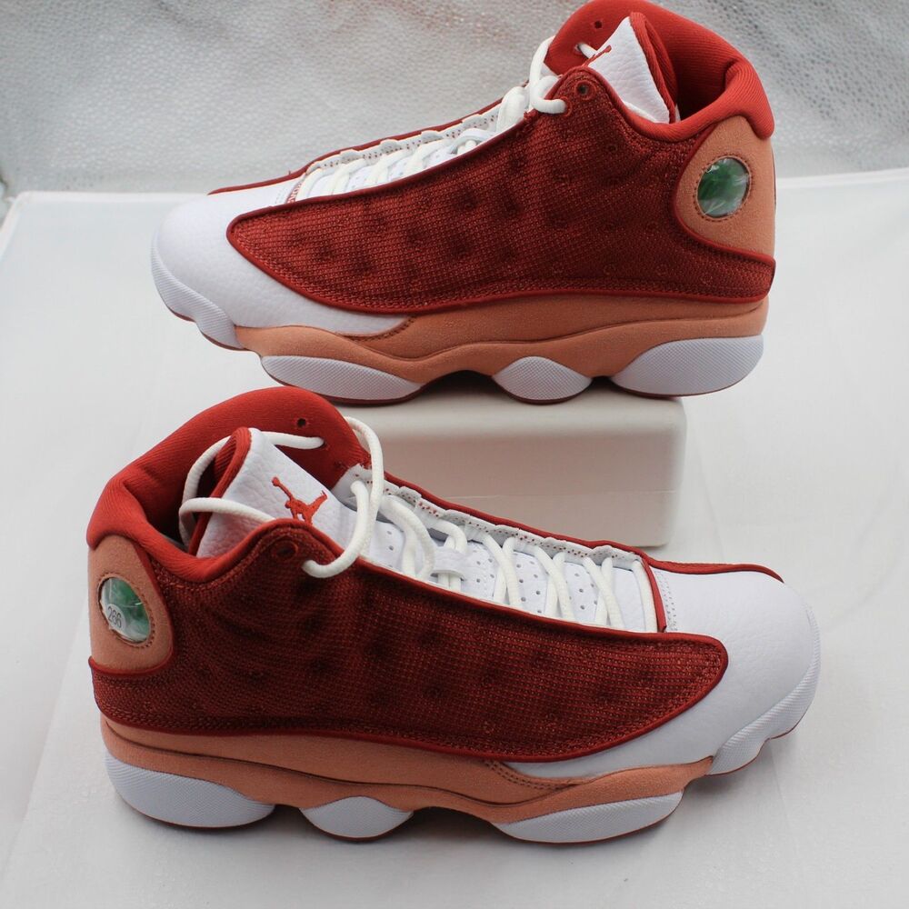 Nike Air Jordan 13 Retro Dune Red White Men's Size 7 DJ5982-601 Brand New No Box